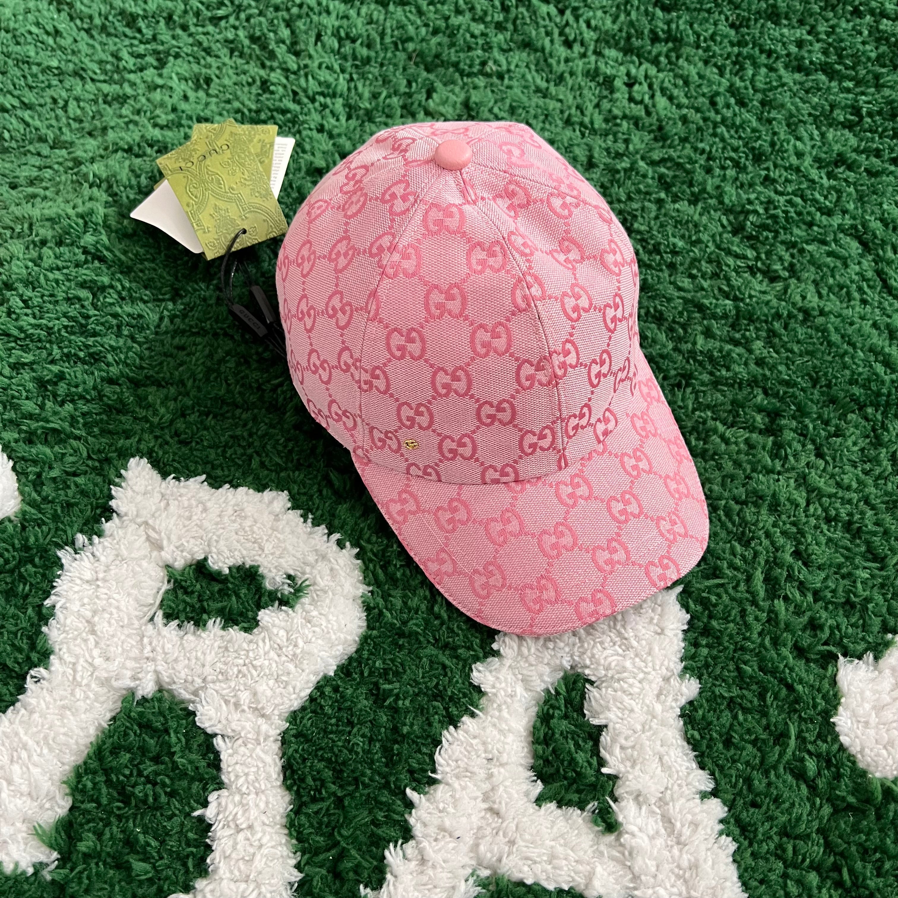 Casquette GG rose
